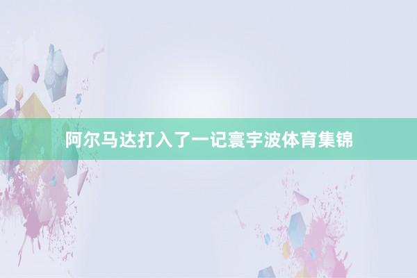 阿尔马达打入了一记寰宇波体育集锦