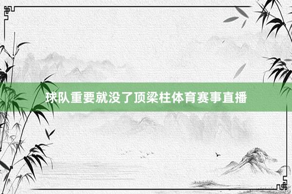 球队重要就没了顶梁柱体育赛事直播