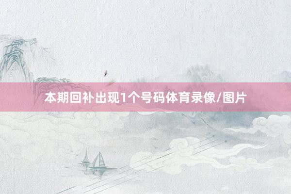 本期回补出现1个号码体育录像/图片
