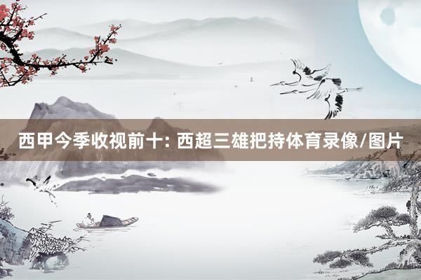 西甲今季收视前十: 西超三雄把持体育录像/图片