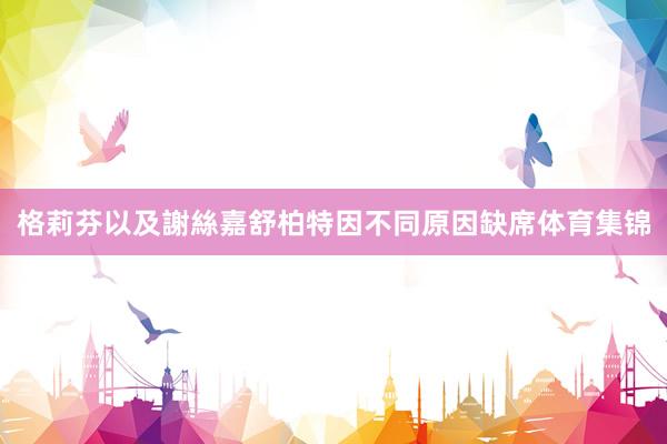 格莉芬以及謝絲嘉舒柏特因不同原因缺席体育集锦