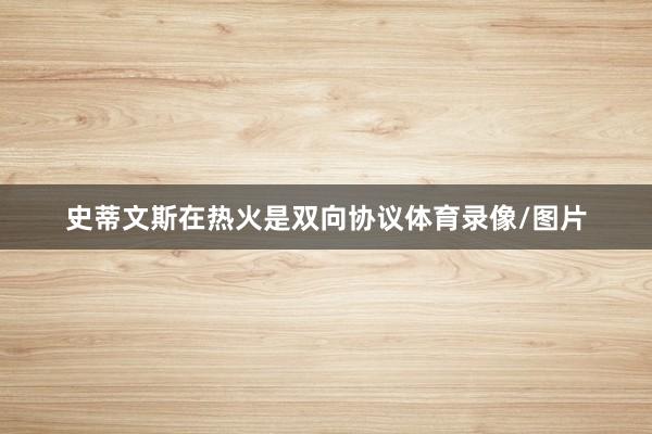 史蒂文斯在热火是双向协议体育录像/图片