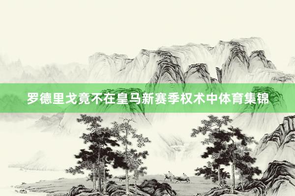 罗德里戈竟不在皇马新赛季权术中体育集锦