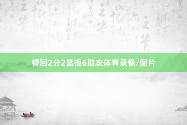 得回2分2篮板6助攻体育录像/图片