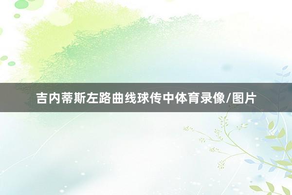 吉内蒂斯左路曲线球传中体育录像/图片