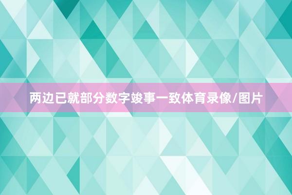 两边已就部分数字竣事一致体育录像/图片