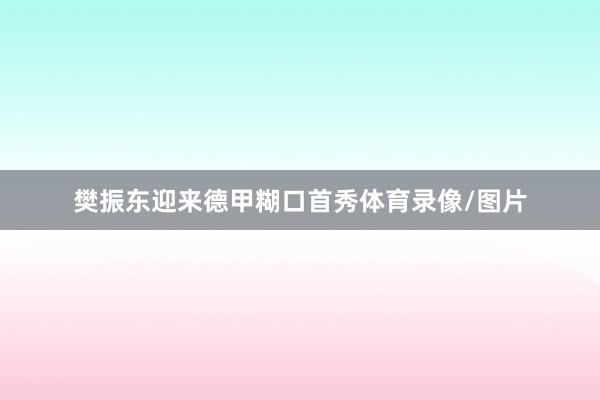 樊振东迎来德甲糊口首秀体育录像/图片