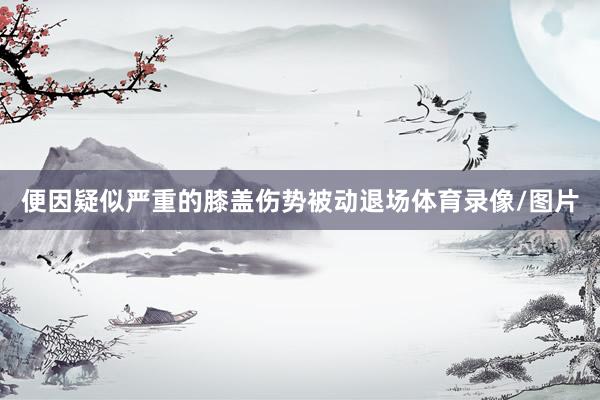 便因疑似严重的膝盖伤势被动退场体育录像/图片