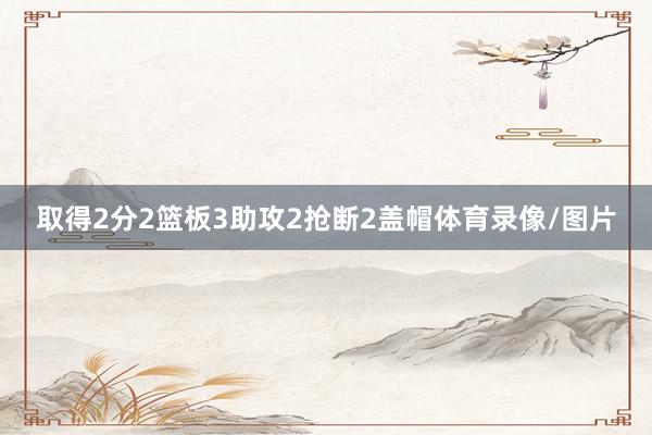 取得2分2篮板3助攻2抢断2盖帽体育录像/图片