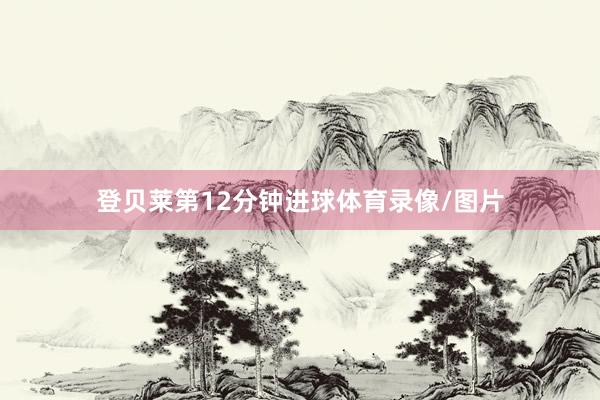 登贝莱第12分钟进球体育录像/图片