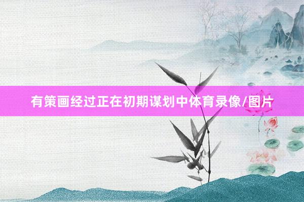 有策画经过正在初期谋划中体育录像/图片