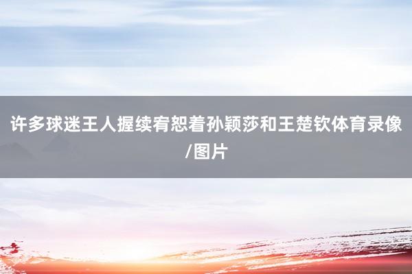许多球迷王人握续宥恕着孙颖莎和王楚钦体育录像/图片