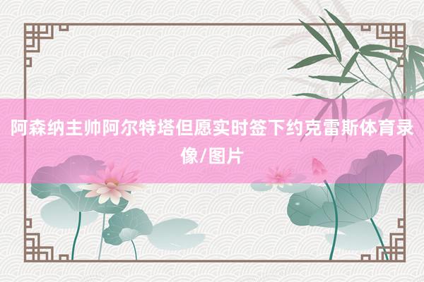 阿森纳主帅阿尔特塔但愿实时签下约克雷斯体育录像/图片