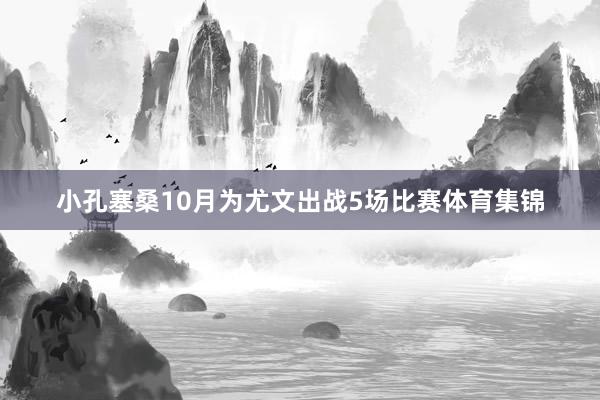 小孔塞桑10月为尤文出战5场比赛体育集锦