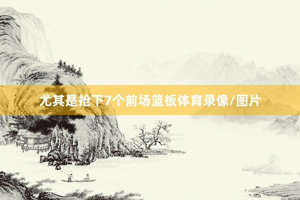 尤其是抢下7个前场篮板体育录像/图片