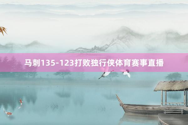 马刺135-123打败独行侠体育赛事直播