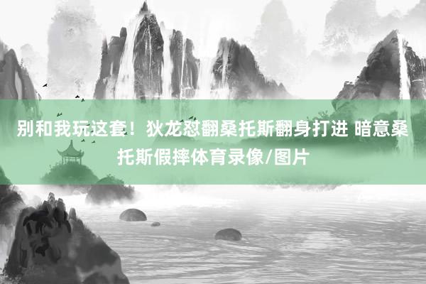别和我玩这套!狄龙怼翻桑托斯翻身打进 暗意桑托斯假摔体育录像/图片