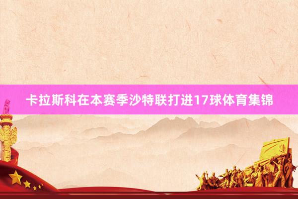 卡拉斯科在本赛季沙特联打进17球体育集锦